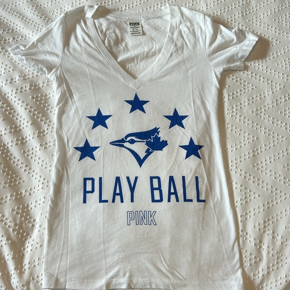 Pink Blue Jays T-Shirt - Picture 2 of 3
